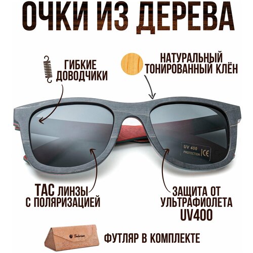 фото Солнцезащитные очки timbersun, черный