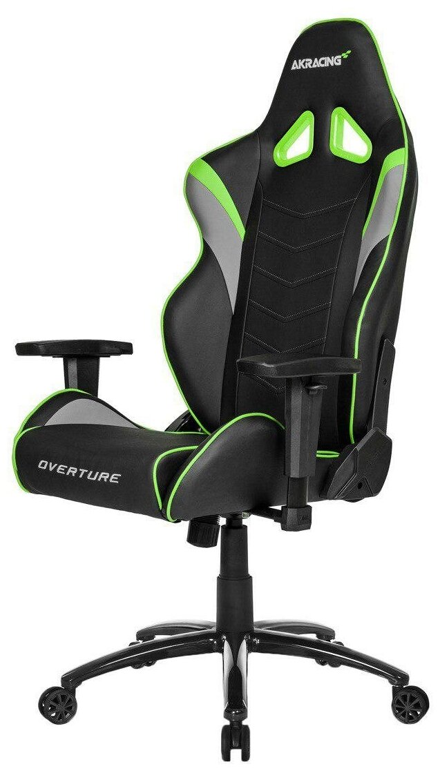 Компьютерное кресло AKRacing Overture Black Green