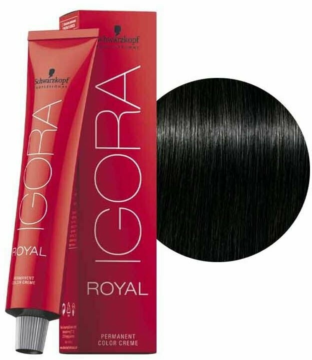 Schwarzkopf Professional Краска для волос Igora Royal 3-0