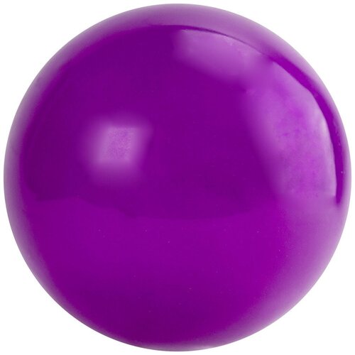 Мяч для художественной гимнастики однотонный TORRES, арт. AG-15-05, диам. 15 см, ПВХ, фиолетовый
