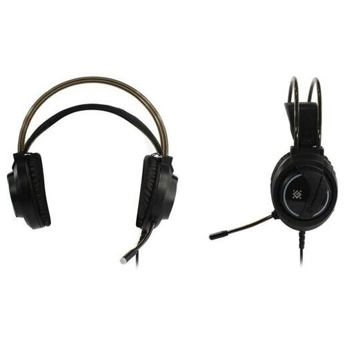 Игровые наушники с микрофоном Defender Flame Black 211200₽