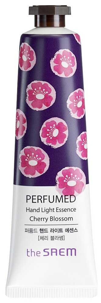 The Saem Крем-эссенция для рук Perfumed hand light essence Cherry blossom, 30 мл