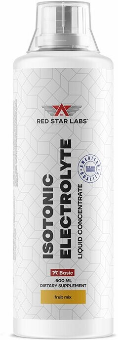 Изотоник с электролитами "Isotonic Electrolyte", Red Star Labs 500 мл, вкус: фруктовый микс