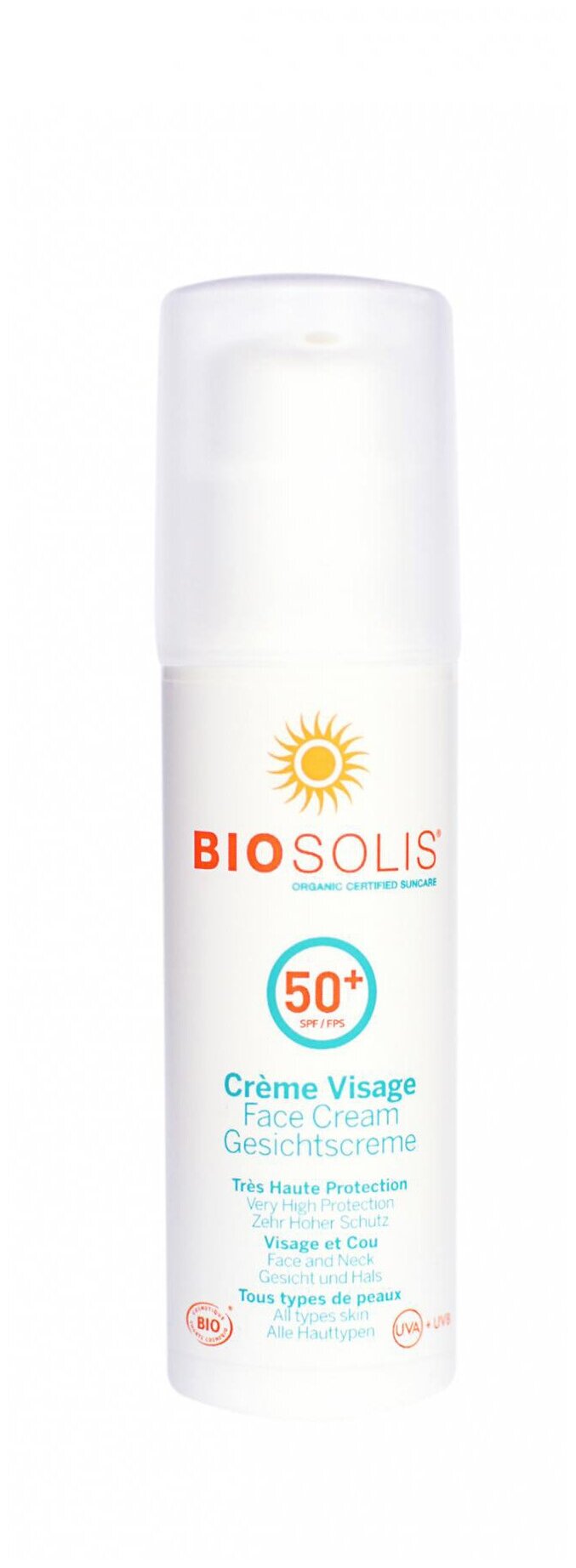 Biosolis крем Face Cream SPF 50, 50 мл, 1 шт