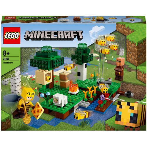 Конструктор LEGO Minecraft 21165 Пасека, 238 дет. конструктор майнкрафт пасека 238 деталей