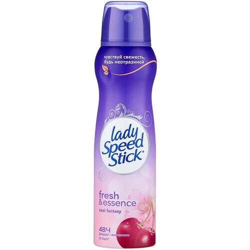 Купить Lady Speed Stick дезодорант-антиперспирант, спрей, Fresh&Essence Cool Fantasy, 150 мл