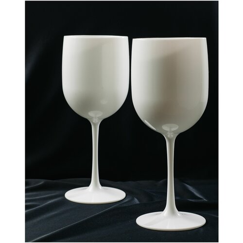 Бокалы белые для шампанского и вина 480 мл. 2шт