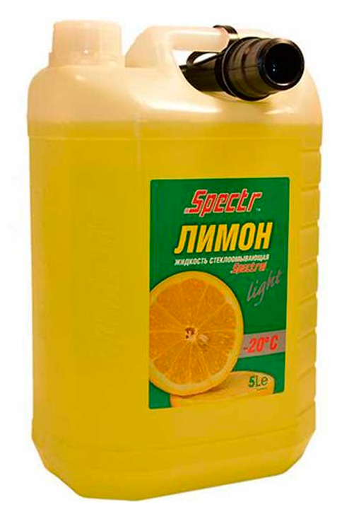 Омыватель стекол зимний -20 С Лимон (5л) SPEСTROL