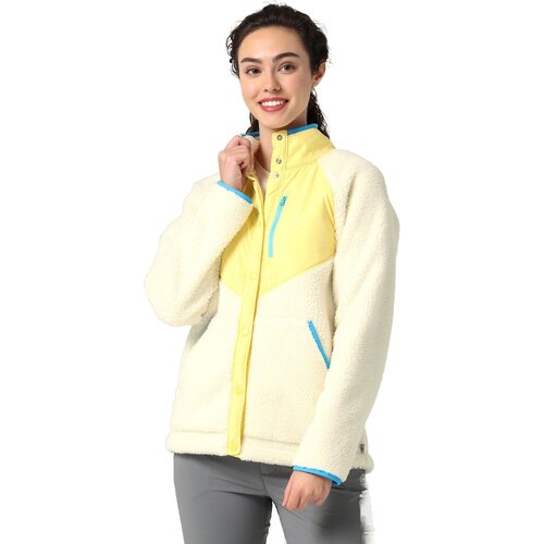 Куртка флисовая Wrangler Women Sherpa Front Zip Jacket XS для женщин