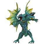 Игрушка фигурка двухглавый дракон зеленый - изображение