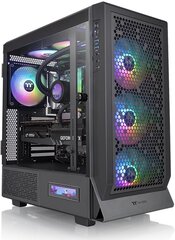 Корпус Thermaltake Ceres 500 TG Argb черный без БП ATX 4x140mm 2xUSB3.0 1xUSB3.1 audio bott PSU CA-1