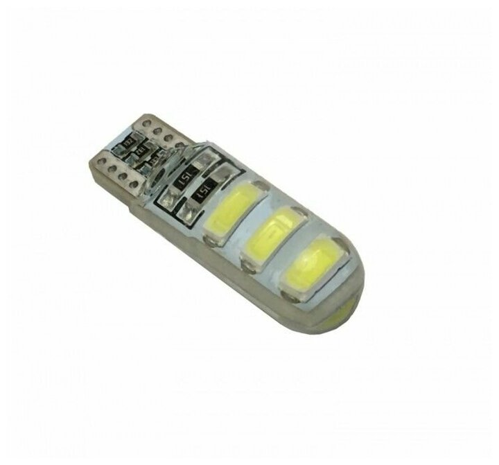 T10 6SMD canbus (size 5730) W5W base W2.1*9.5D светодиод 24V White TM Nord YADA (907094)