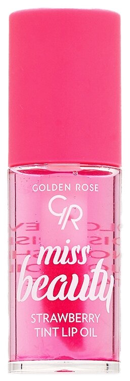 Масло-тинт для губ Golden Rose Miss Beauty Strawberry Клубника 6 мл