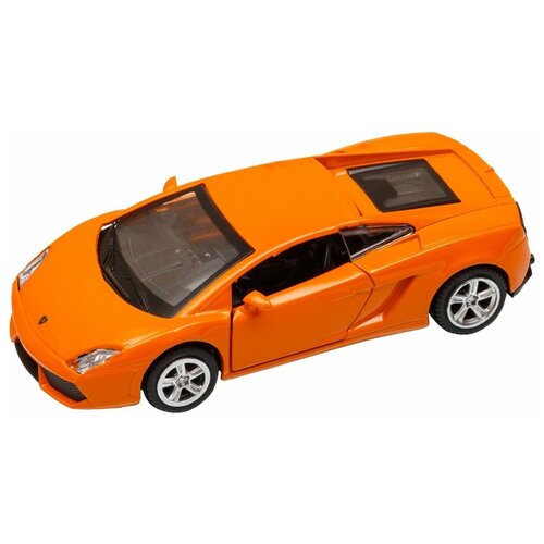 Купить Легковой автомобиль Автопанорама Lamborghini Gallardo LP560-4, JB1251217 1:43, 11.4 см, оранжевый, металл-пластик