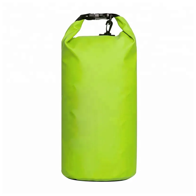 Гермомешок на 20 литров, тарпаулин (ПВХ), d24*48см, зеленый