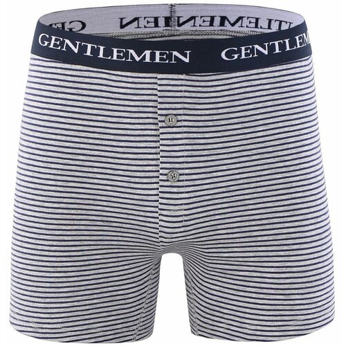 Трусы Gentlemen Collection, размер XXXXL, серый, черный