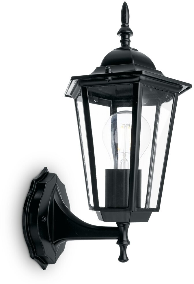 Светильник настенный уличный Feron 6101/PL6101 11052 60W E27 230V черный