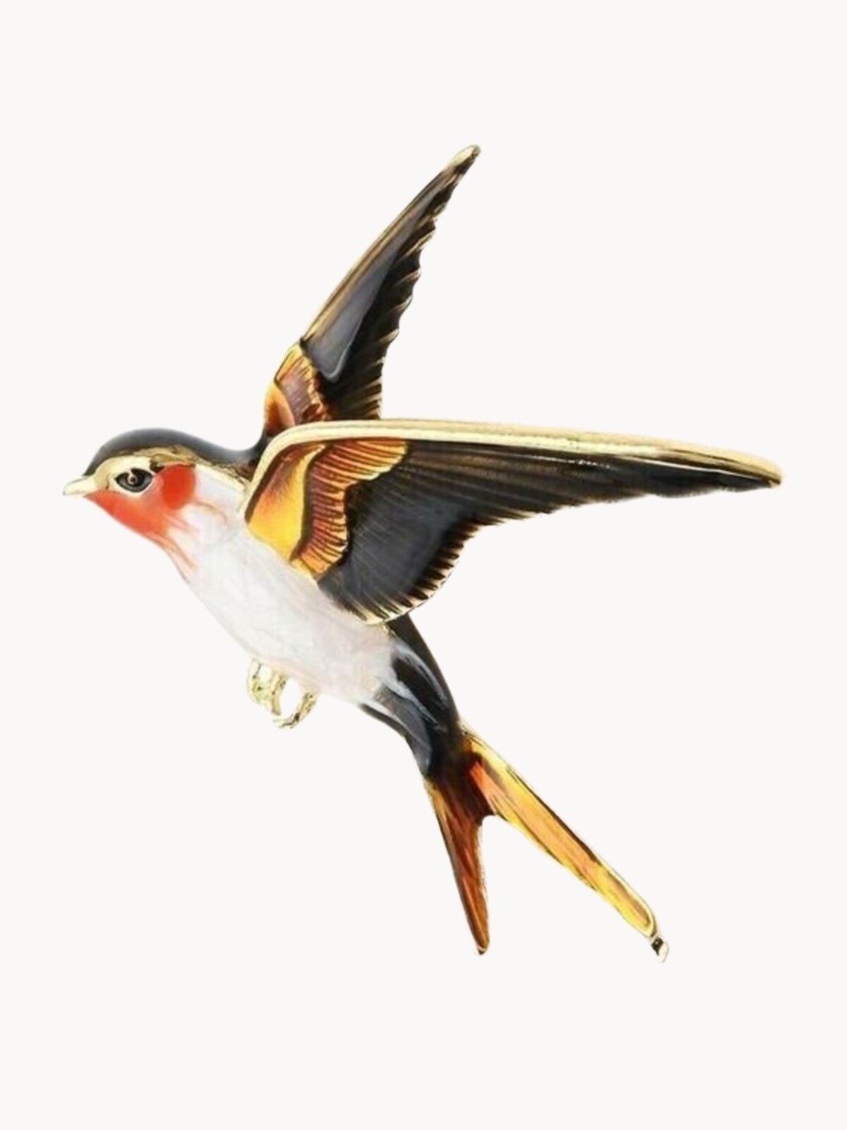 Брошь, эмаль