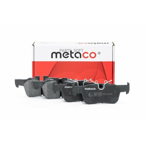 METACO 3010-255 Колодки тормозные задние дисковые к-кт