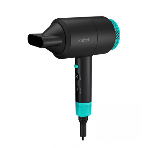 Фен Kitfort КТ-3228-3 черно-бирюзовый 765100₽