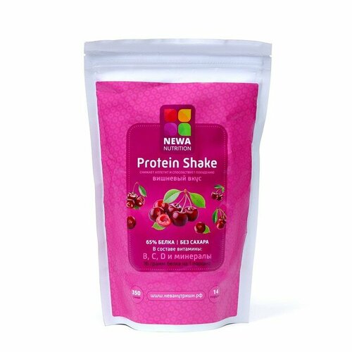 фото Протеиновый коктейль с вишневым вкусом, 350 г newa nutrition