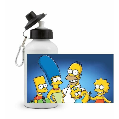 фото Спортивная бутылка симпсоны №2 goodbrelok