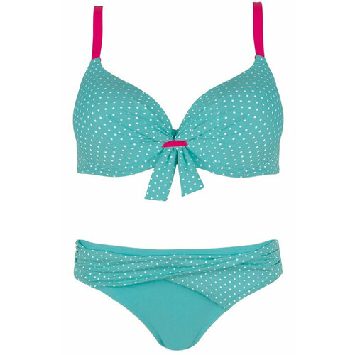 фото Купальник self, размер 38, бирюзовый