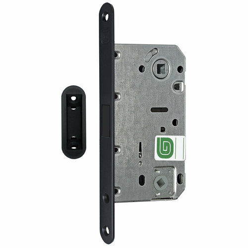 Защелкая межкомнатная магнитная гардиан Soft 1М BL, черный матовый /128:5964/