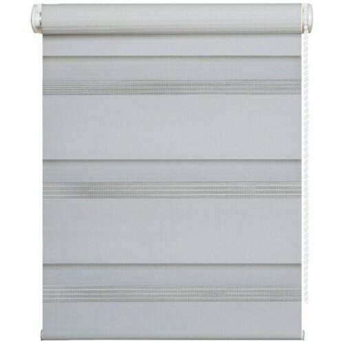 Рулонная штора Arco Doro DDA День-Ночь серая 48х170 1355₽