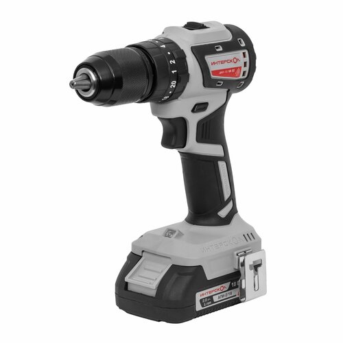 Бесщеточная аккумуляторная ударная дрель-шуруповерт ИНТЕРСКОЛ ДАУ-1318В 50 50 Нм 1600 обмин 27000 удмин с 2 АКБ 2 Ач и ЗУ в кейсе 8022270 12923₽