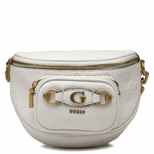 Сумка кросс-боди GUESS, белый кроссовки guess peony schwarz