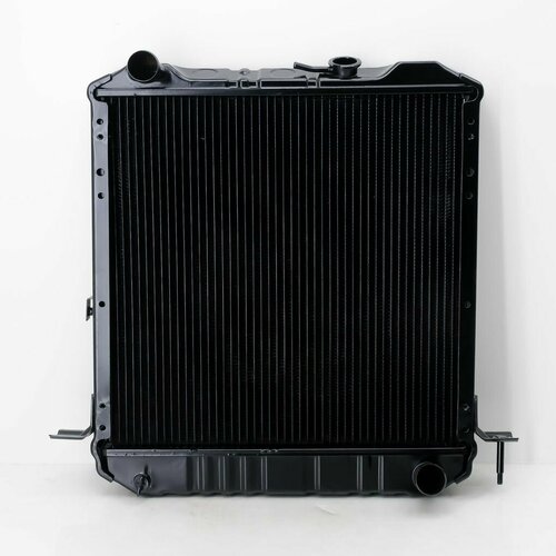 Радиатор двигателя ISUZU ELF 4JG2, медный с заливной, в460*ш466 (без бачков), AD RADIATORS