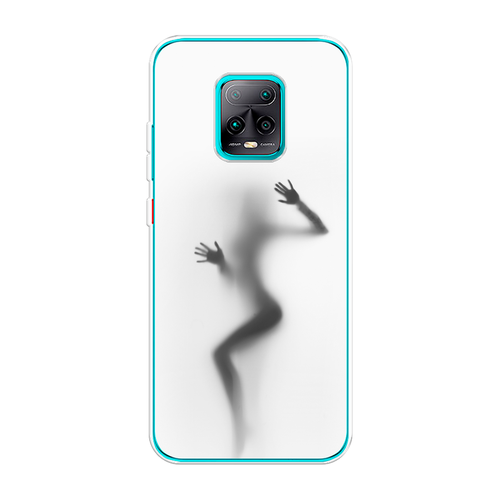 Силиконовый чехол на Xiaomi Redmi 10X 5G/Pro 5G / Сяоми Редми 10X 5G/Про 5G Девушка в душе силиконовый чехол на xiaomi redmi 10x 5g pro 5g сяоми редми 10x 5g про 5g cute girl collage прозрачный