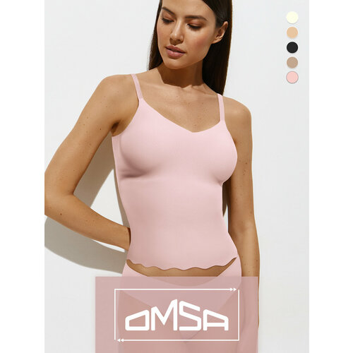 фото Майка omsa, 1 шт., размер 48 (l), rosa antico