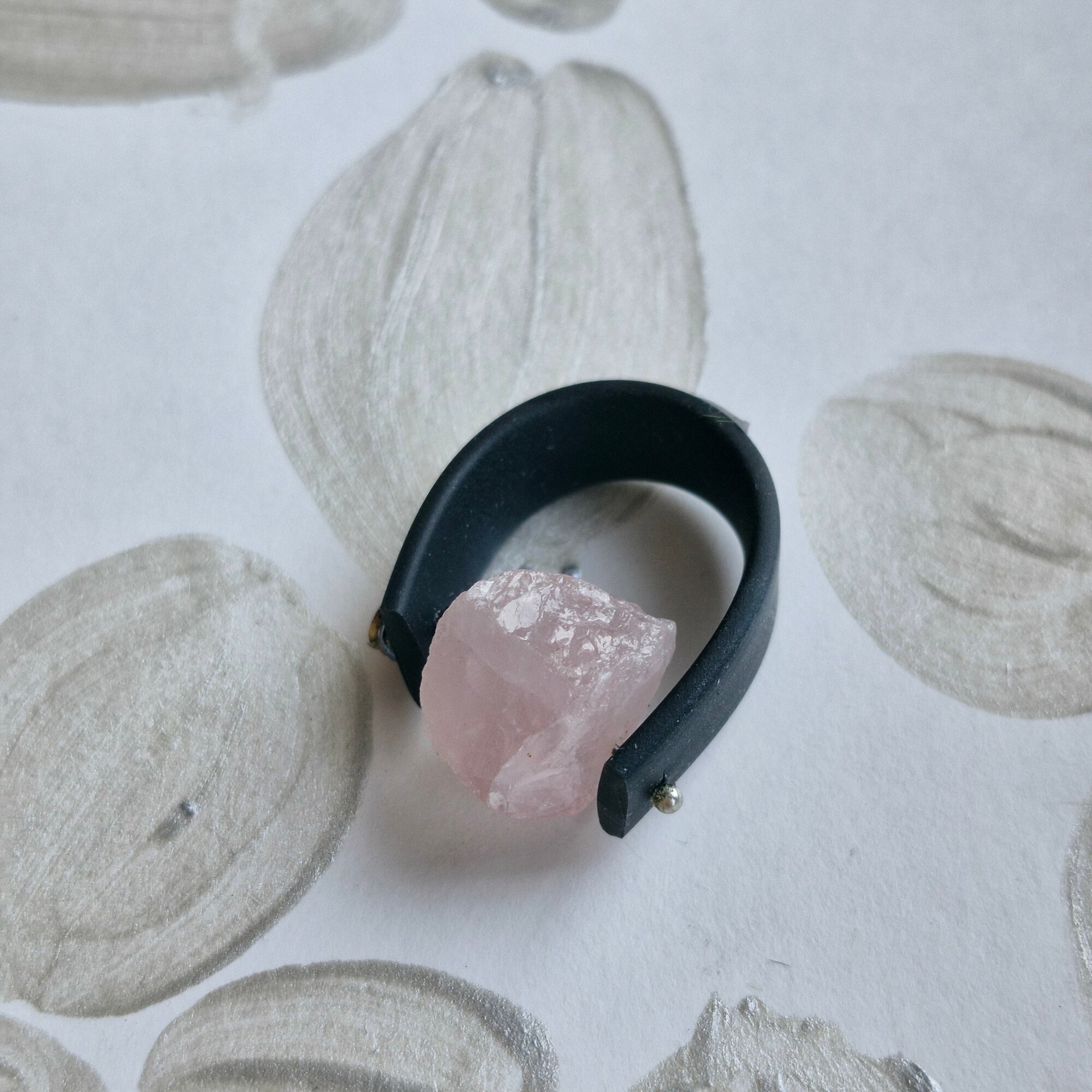 Кольцо ЛЕТО JEWELRY розовый 