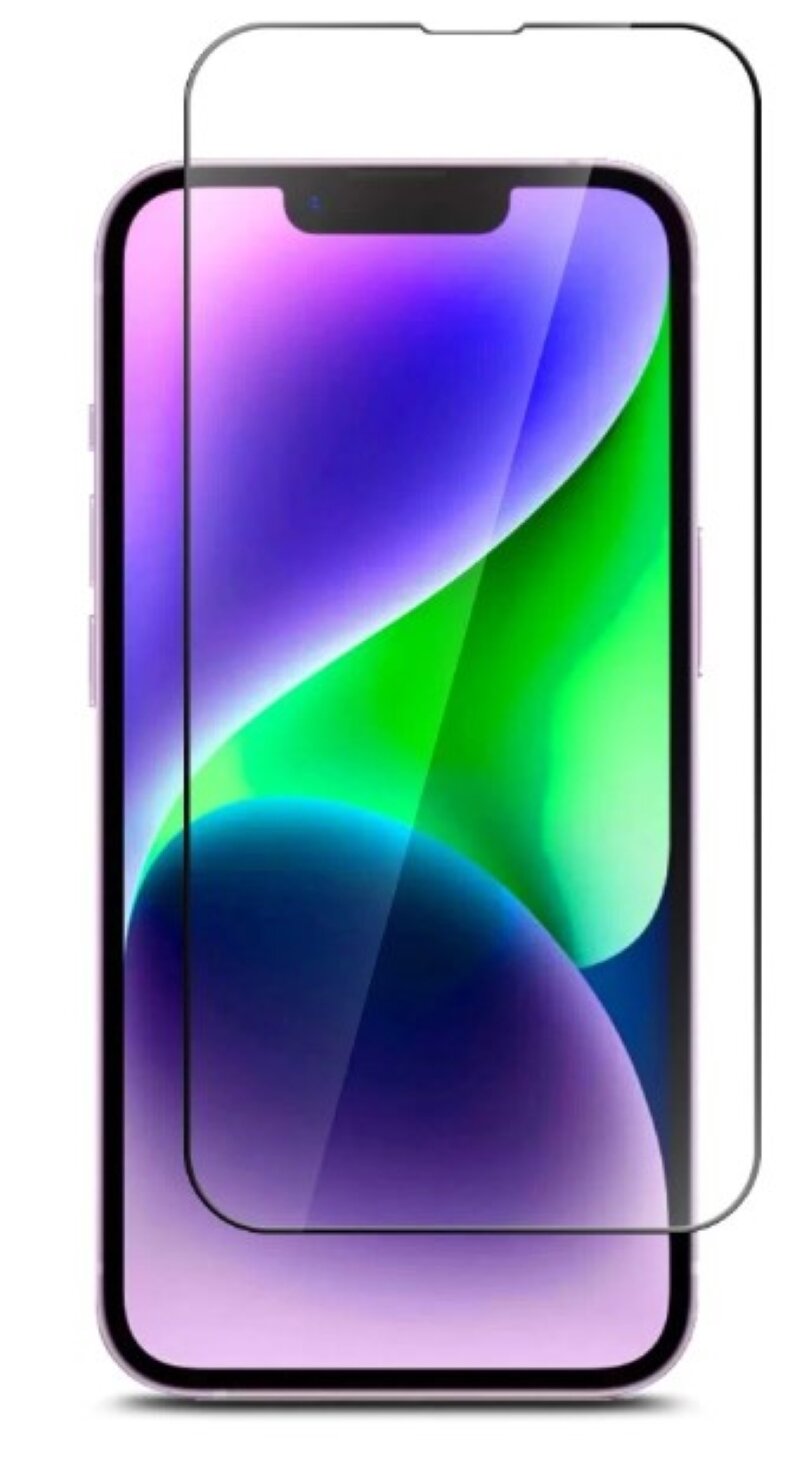 Защитное стекло 9D для Apple iPhone 14 полноэкранное Full Glue