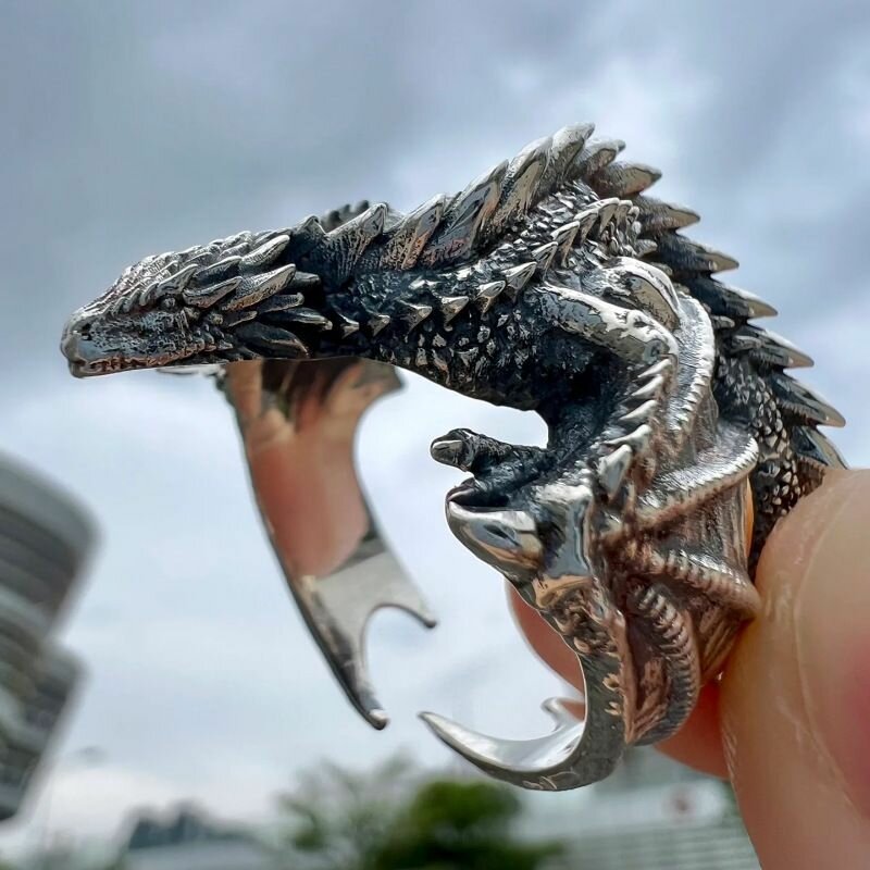 Кольцо, безразмерное, ширина 5 мм, серебро