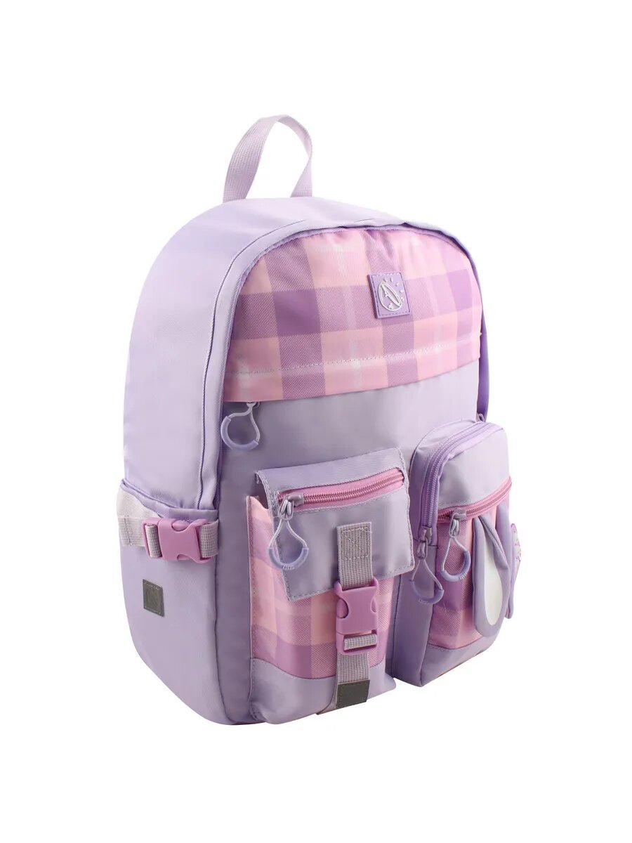 Рюкзак школьный с брелоком — фото 1