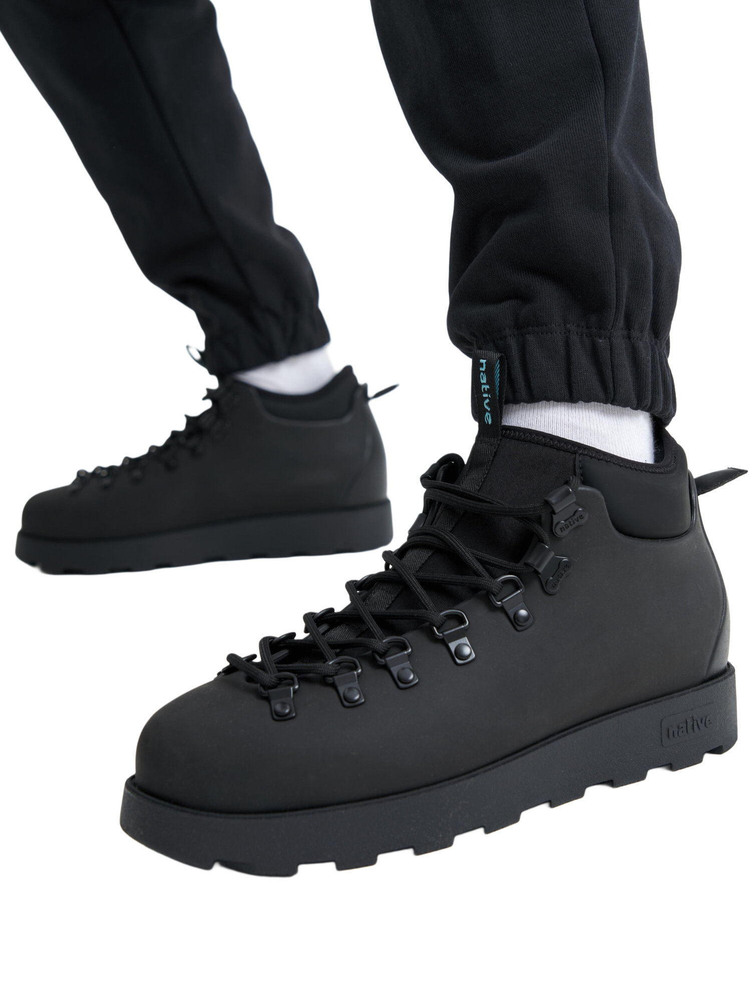 Ботинки хайкеры Native, размер M11, черный — фото 1