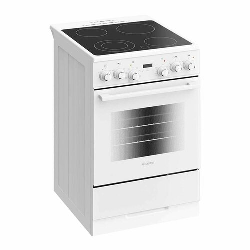 Электрическая плита GEFEST 5560-03 0040 белая ширина 50 см с электрической духовкой 49930₽