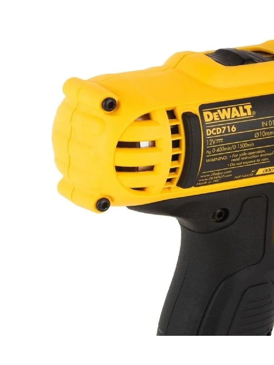 Пневмодрели Дрель-шуруповерт DEWALT DCD716D2-KS аккум. патрон: быстрозажимной