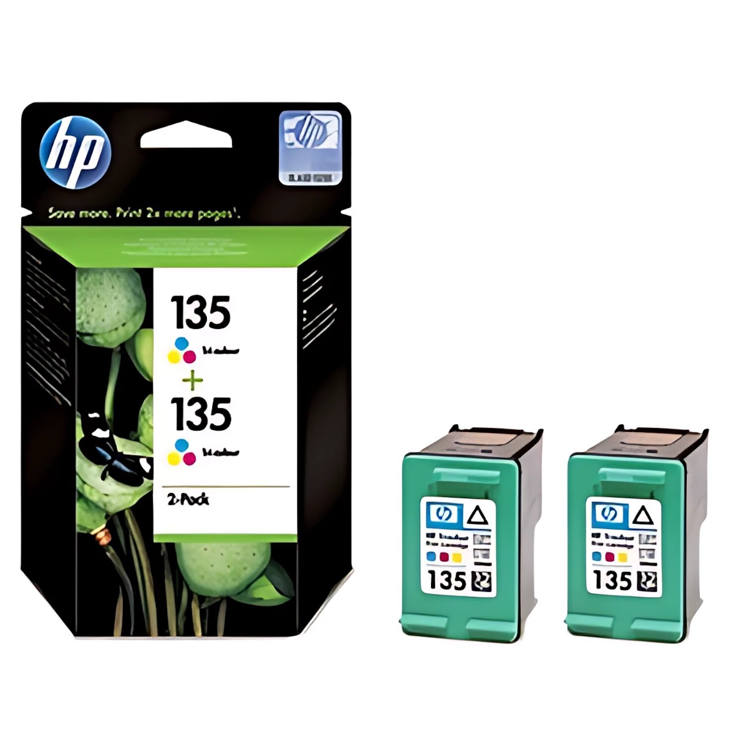 Двойная упаковка картриджей HP 135 2-pack CB332HE