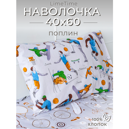 фото Наволочка 40х60 см 1 шт, поплин limetime