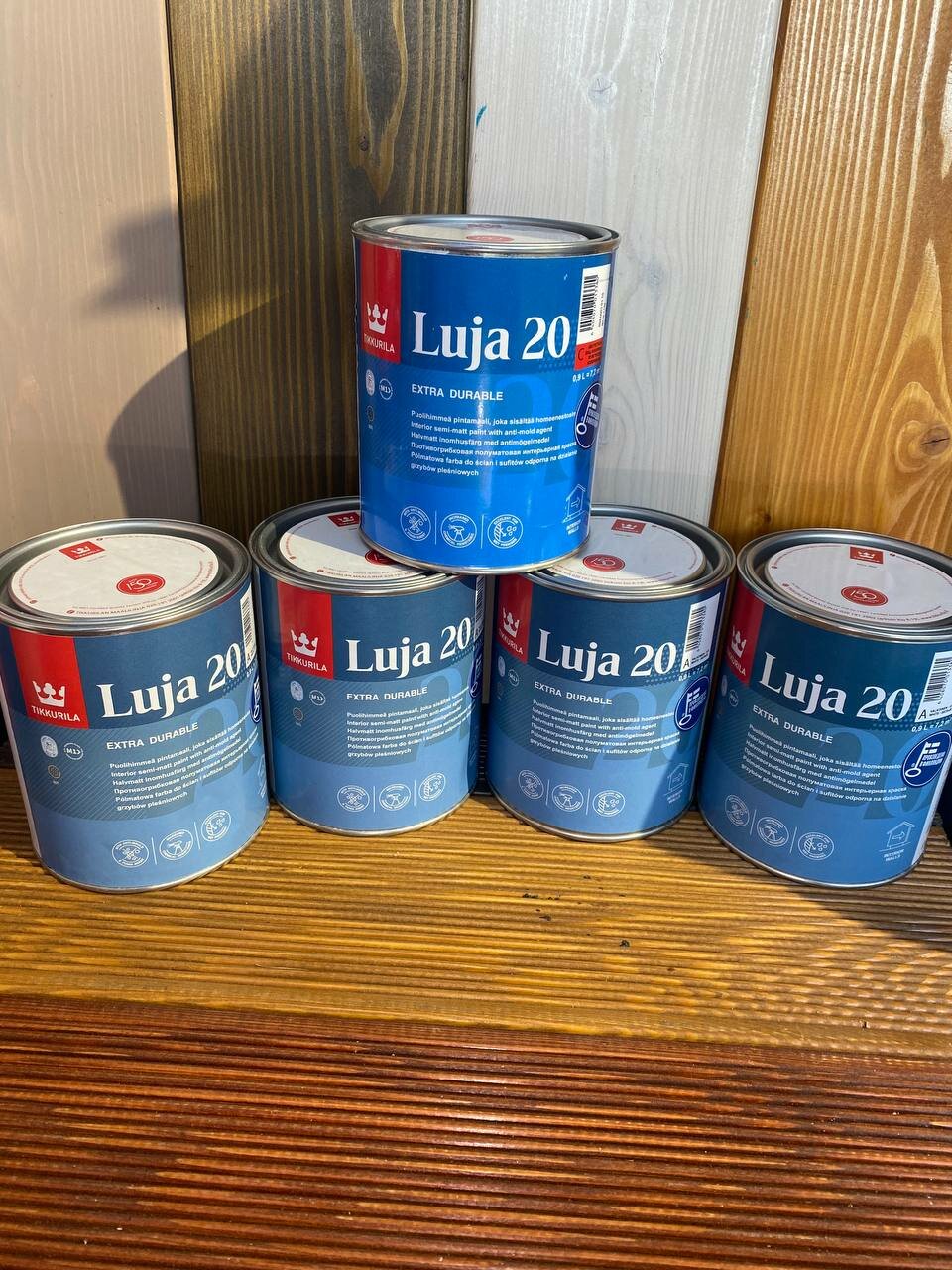 Luja 20/ стойкая противогрибковая интерьерная краска