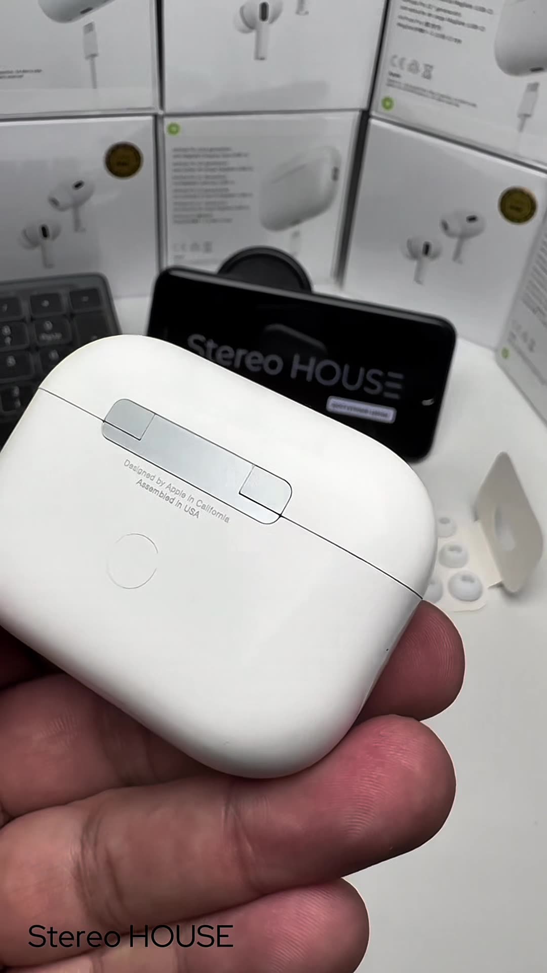 Наушники беспроводные, A Pods Pro 2, ANC, с шумоподавлением и чистым звуком, сенсорное управление — фото 1
