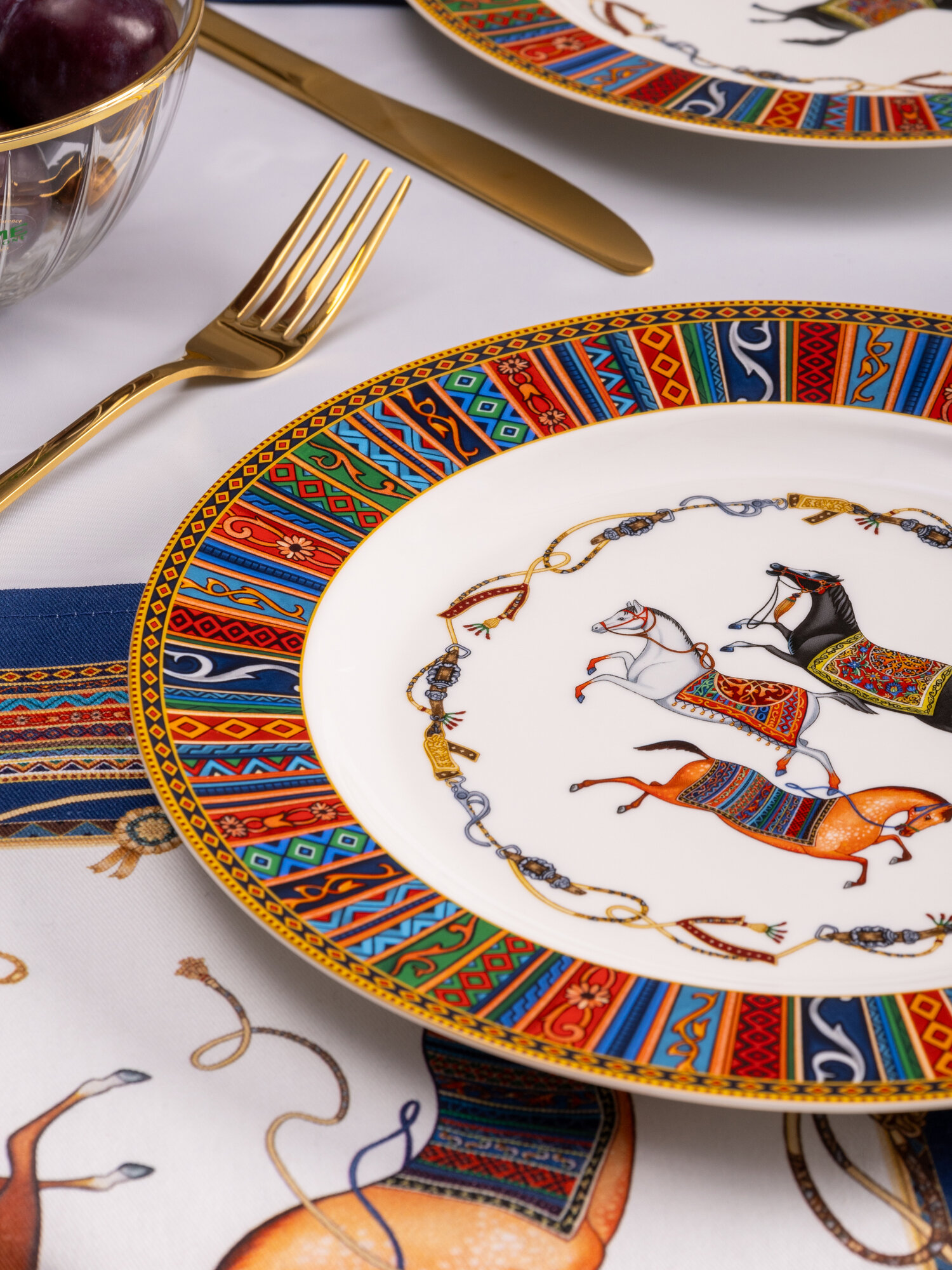 Набор тарелок обеденных Lefard "Passage", 25 см, 2 шт, фарфоровые — фото 1