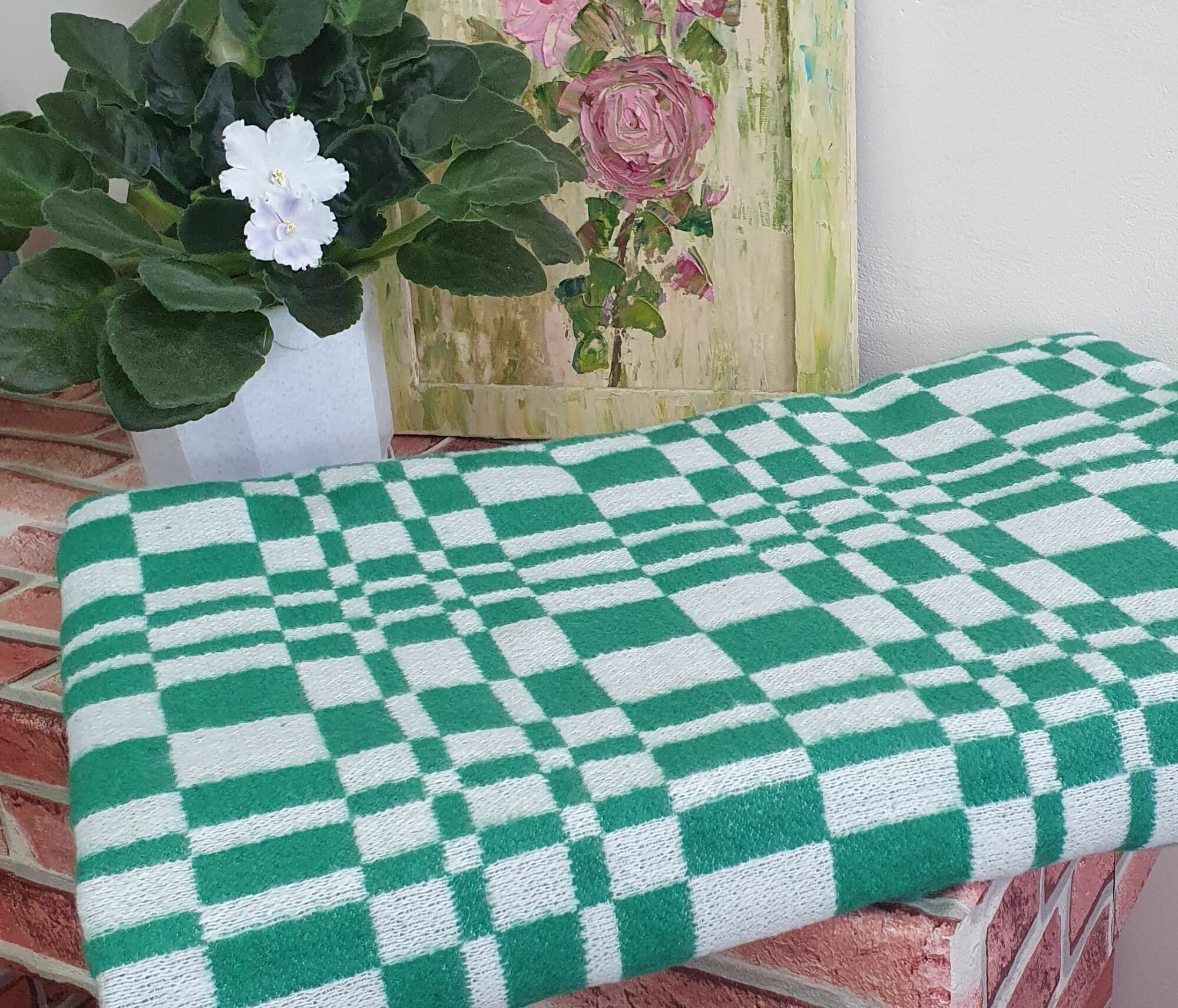 Одеяло байковое хлопковое 170х200 - фотография № 1