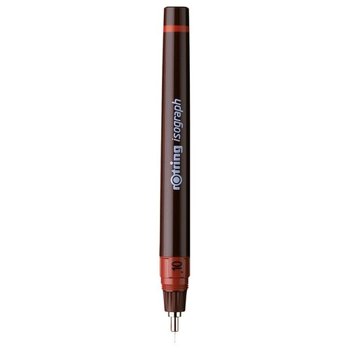 Rotring Изограф 0.1 мм, 1903394, бордовый