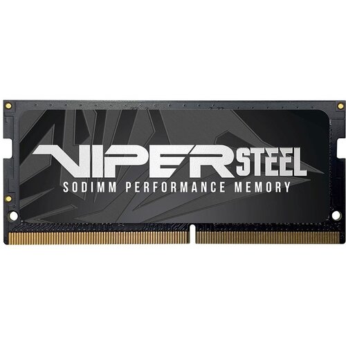 Память DDR4 8Gb 3200MHz Patriot PVS48G320C8S Steel Series RTL PC4-25600 CL22 SO-DIMM 260-pin 1.2В single rank память ddr4 8gb 3200mhz kingspec ks3200d4n12008g rtl pc4 25600 so dimm 260 pin 1 35в