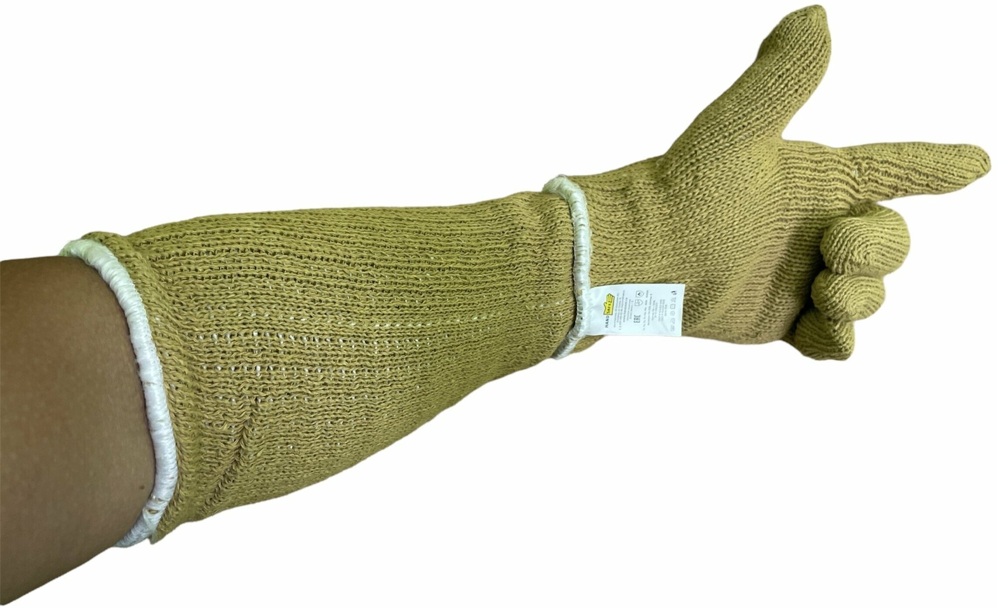 Кевларовые нарукавники HandSafe для защиты рук от порезов и высокой температуры - 1 пара - фотография № 2